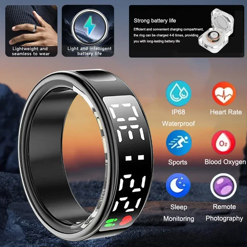 Gymnastics Rings - Smart Ring For Men Women Heart
