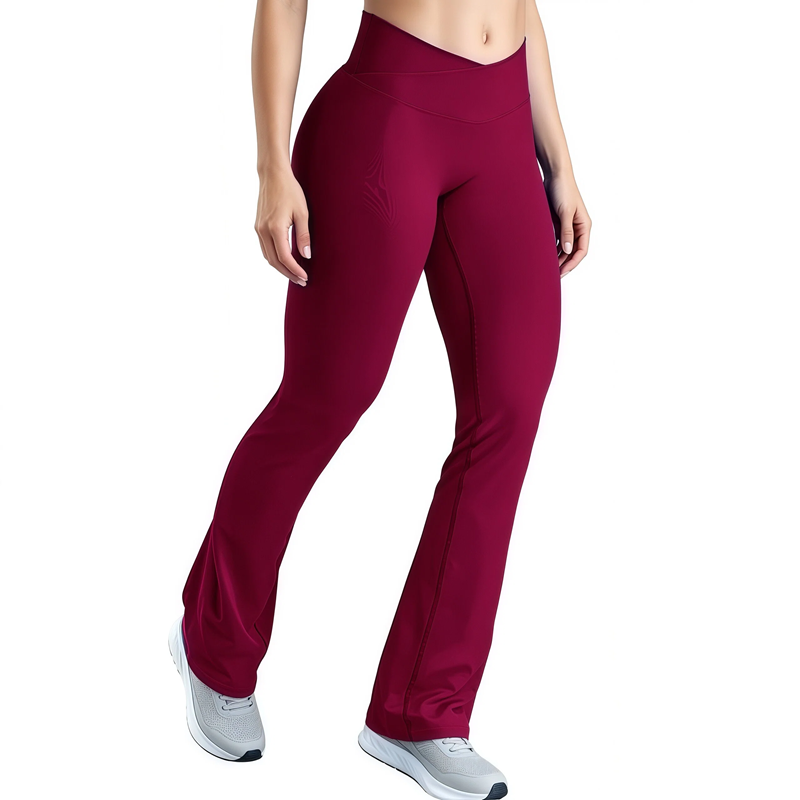 Yoga Fitness Pants - HISTELLO Vision Flare Sports Leggings Women