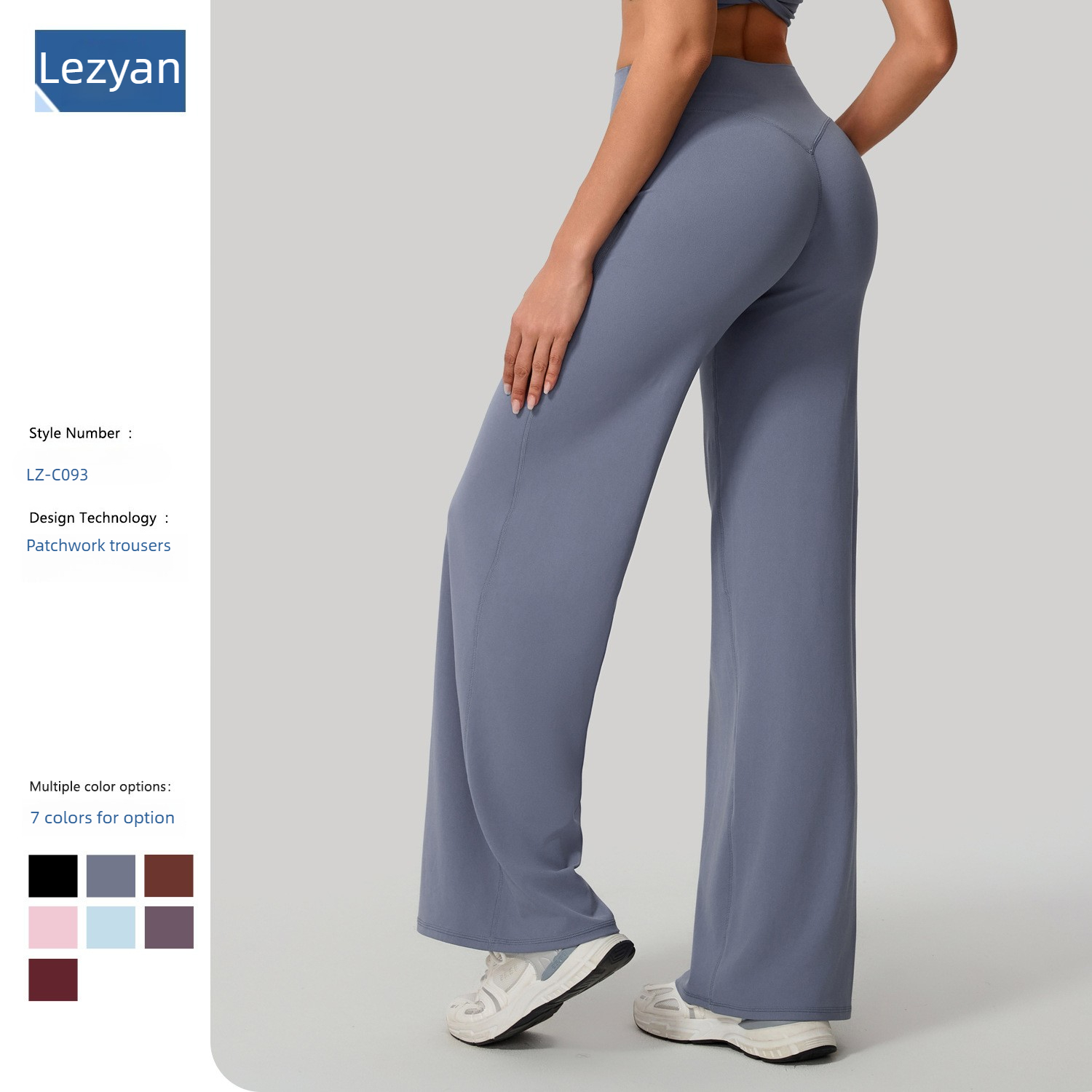 Yoga Fitness Pants - Lezyan Loose Soft Yoga Wide Leg