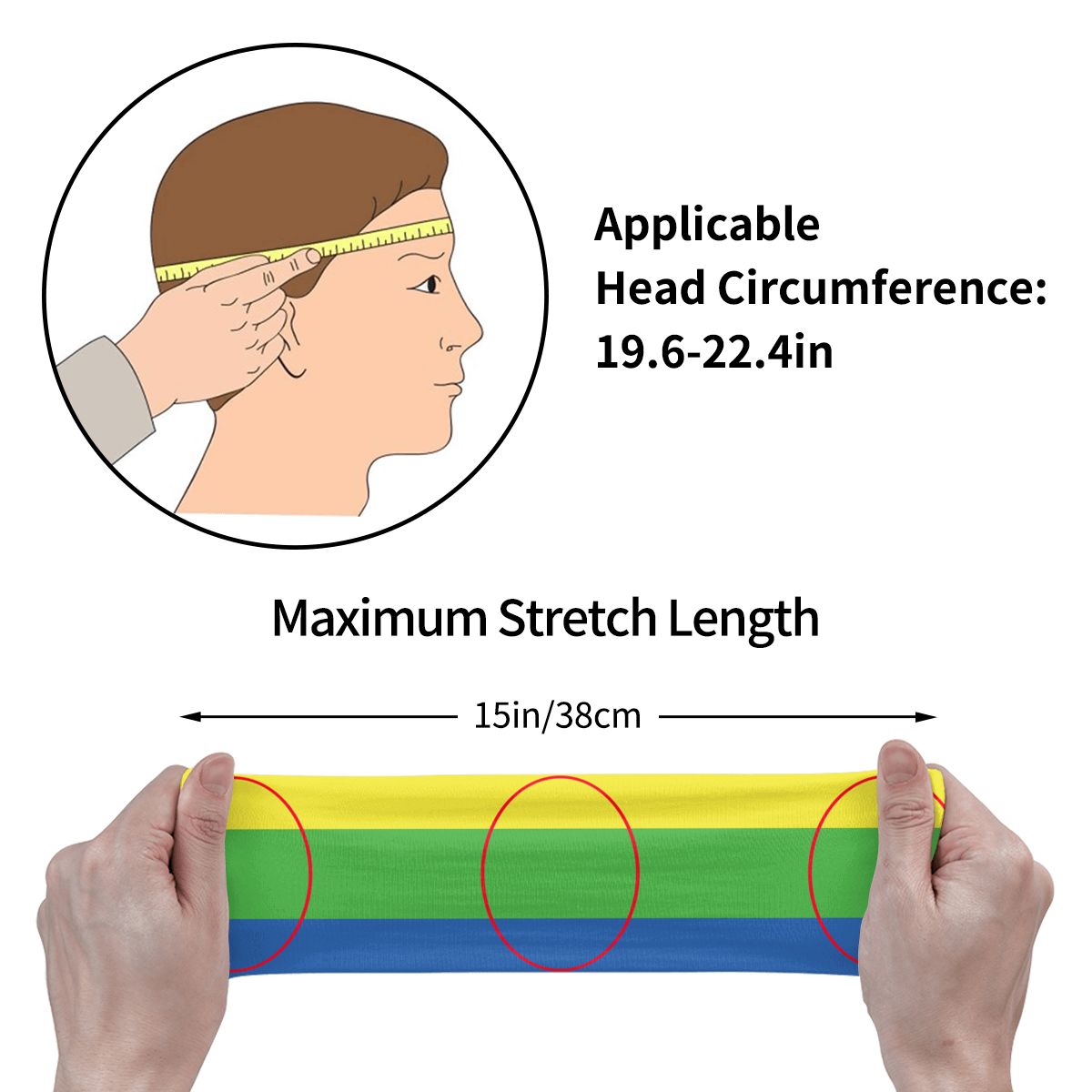 Headband Sports Yoga Fitness S - огляд і ціна Yoga In Fitness First