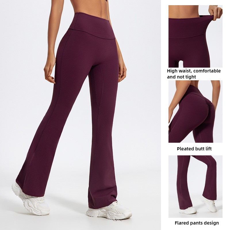 LezyanXR Wide Leg Tight Nude H - огляд і ціна Yoga Fitness Pants
