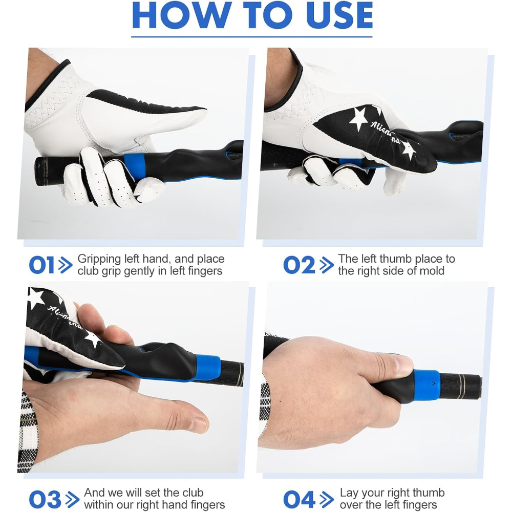 Golf Grip Trainer, Golf Grip T - огляд і ціна Grip Strengthener Hand