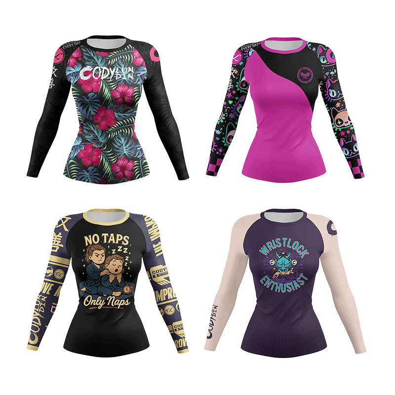 Women MMA Compression Sport T- - огляд і ціна Yoga Fitness Jiu Jitsu