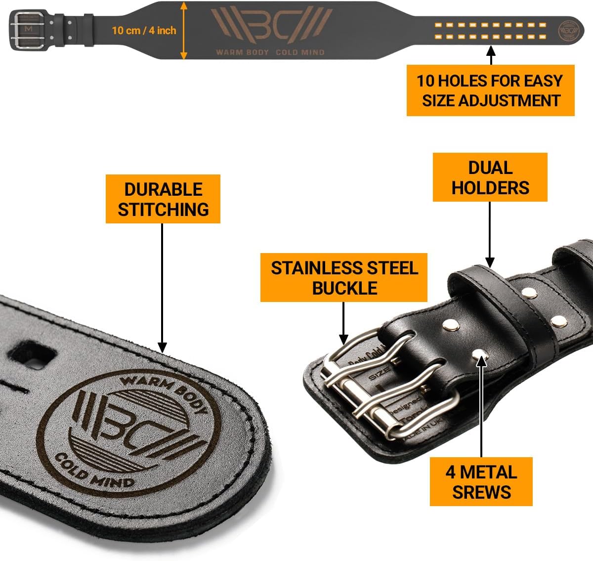Leather Weight Lifting Belt fo - огляд і ціна Weight Lifting Belt