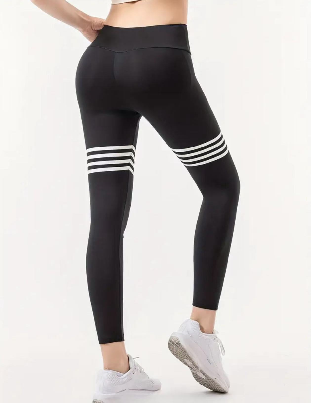 Letter Pattern High-Waisted Yo - огляд і ціна Yoga Fitness Pants