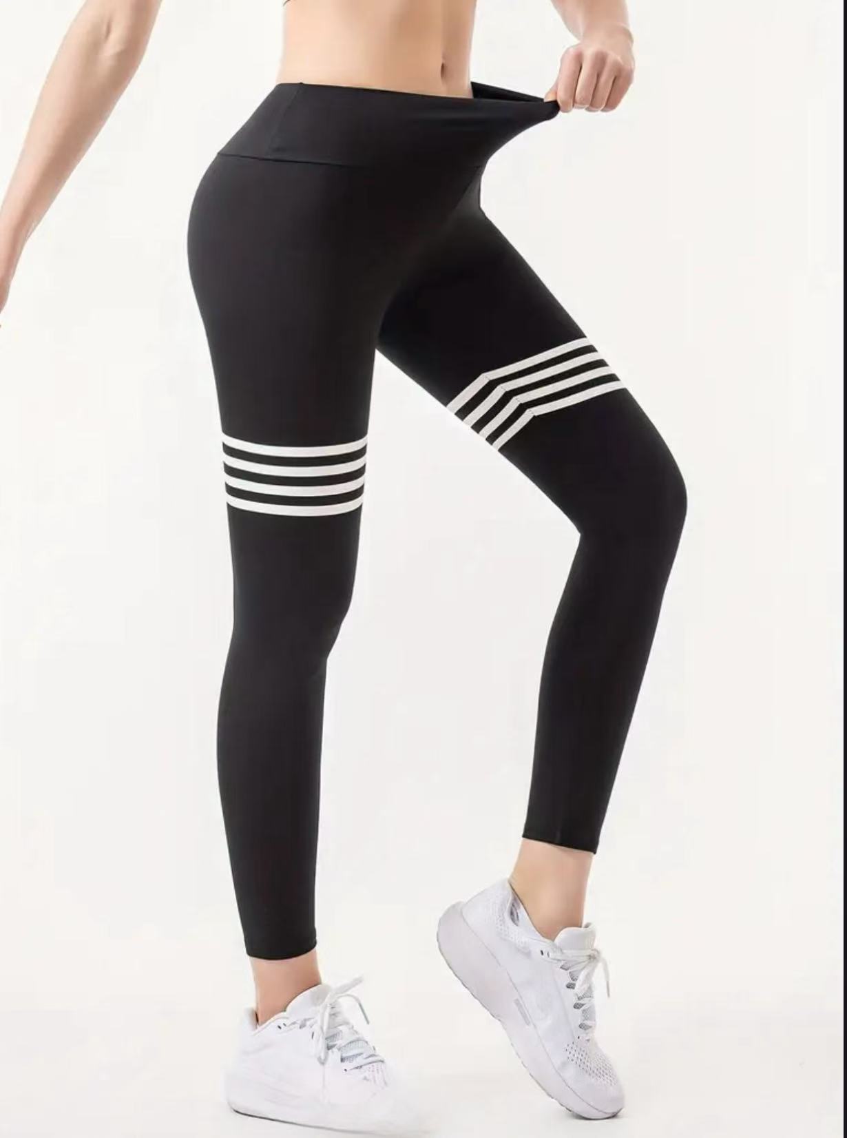 Letter Pattern High-Waisted Yo - огляд і ціна Yoga Fitness Pants