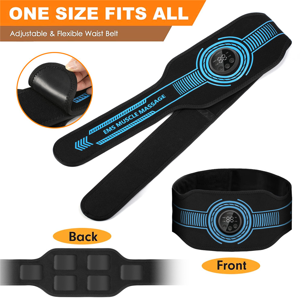 USB Rechargeable Abdominal Mus - огляд і ціна Weight Lifting Belt