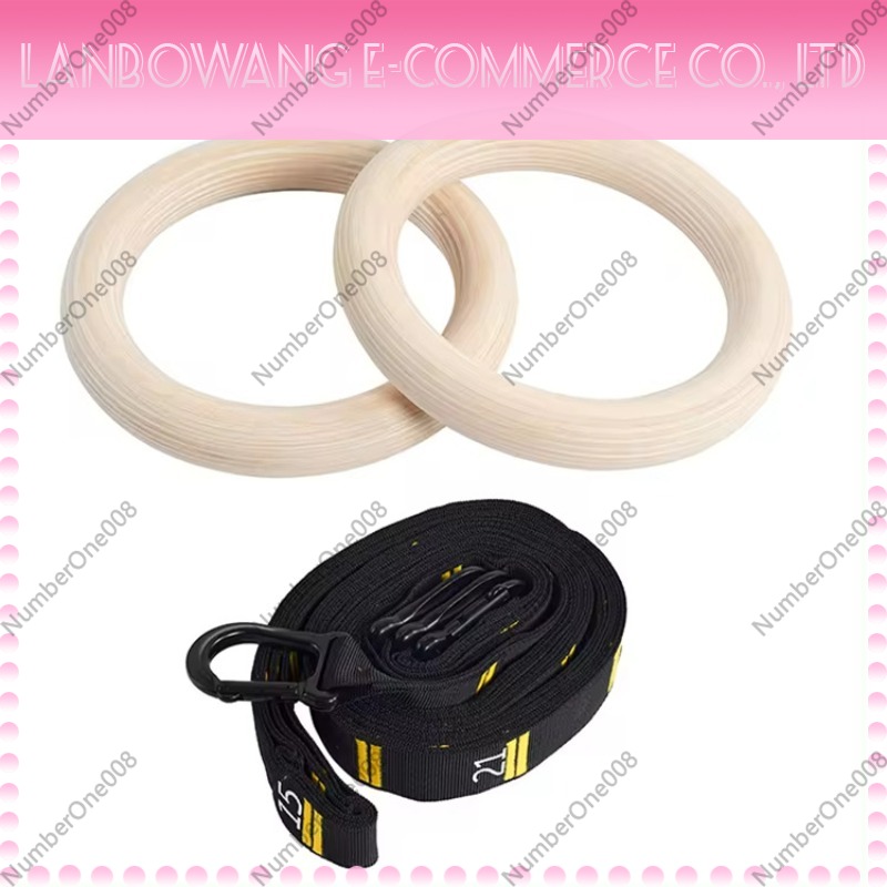 Solid Birch Wood Gymnastic Rin - огляд і ціна Gymnastics Rings
