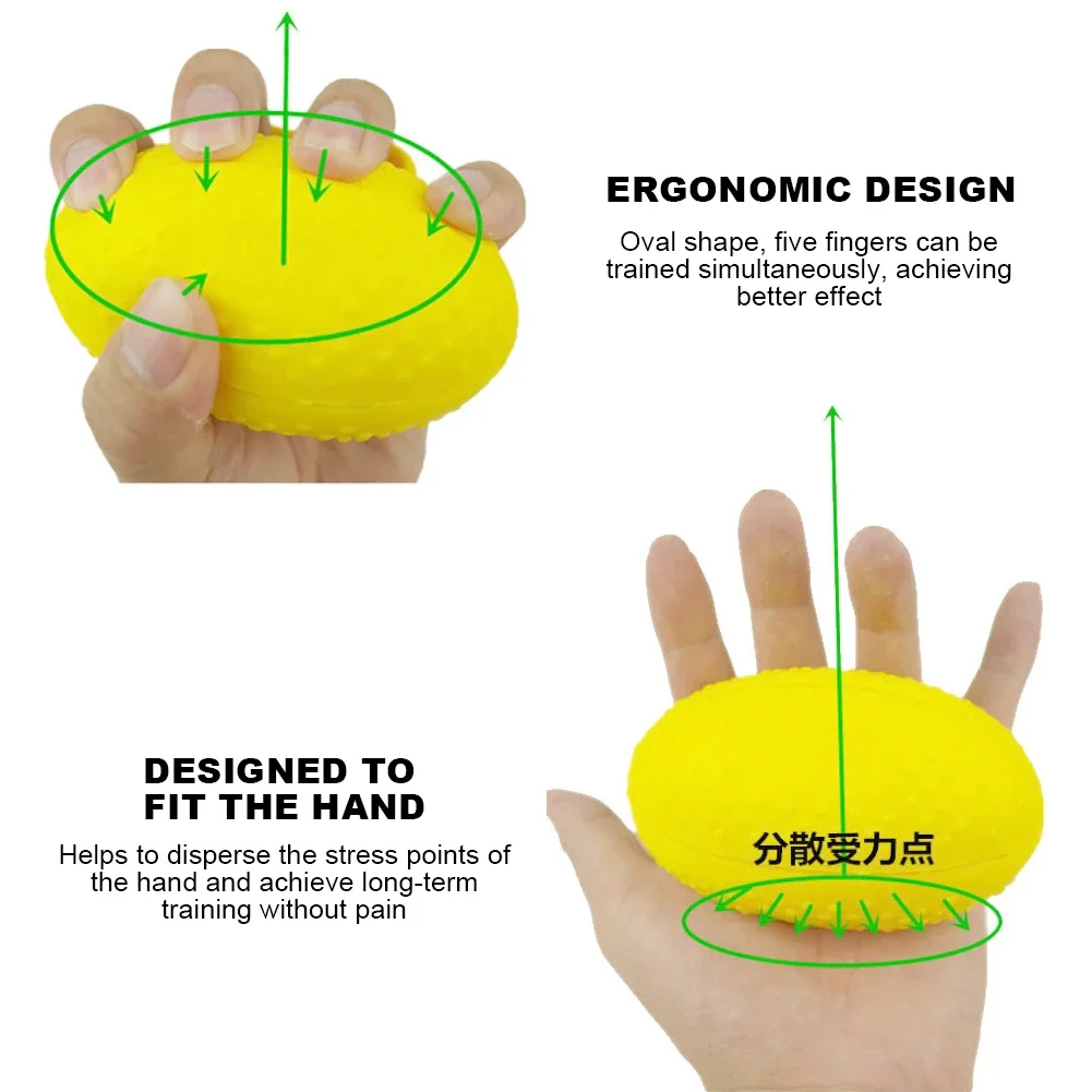 Hand Grip Ball Finger Exercise - огляд і ціна Grip Strengthener Hand