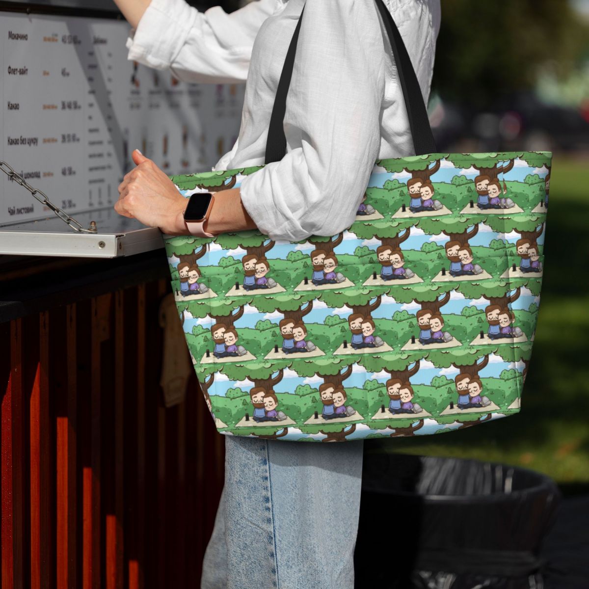 Park Day - Pibubear Beach Tote - огляд і ціна Yoga Fitness Park