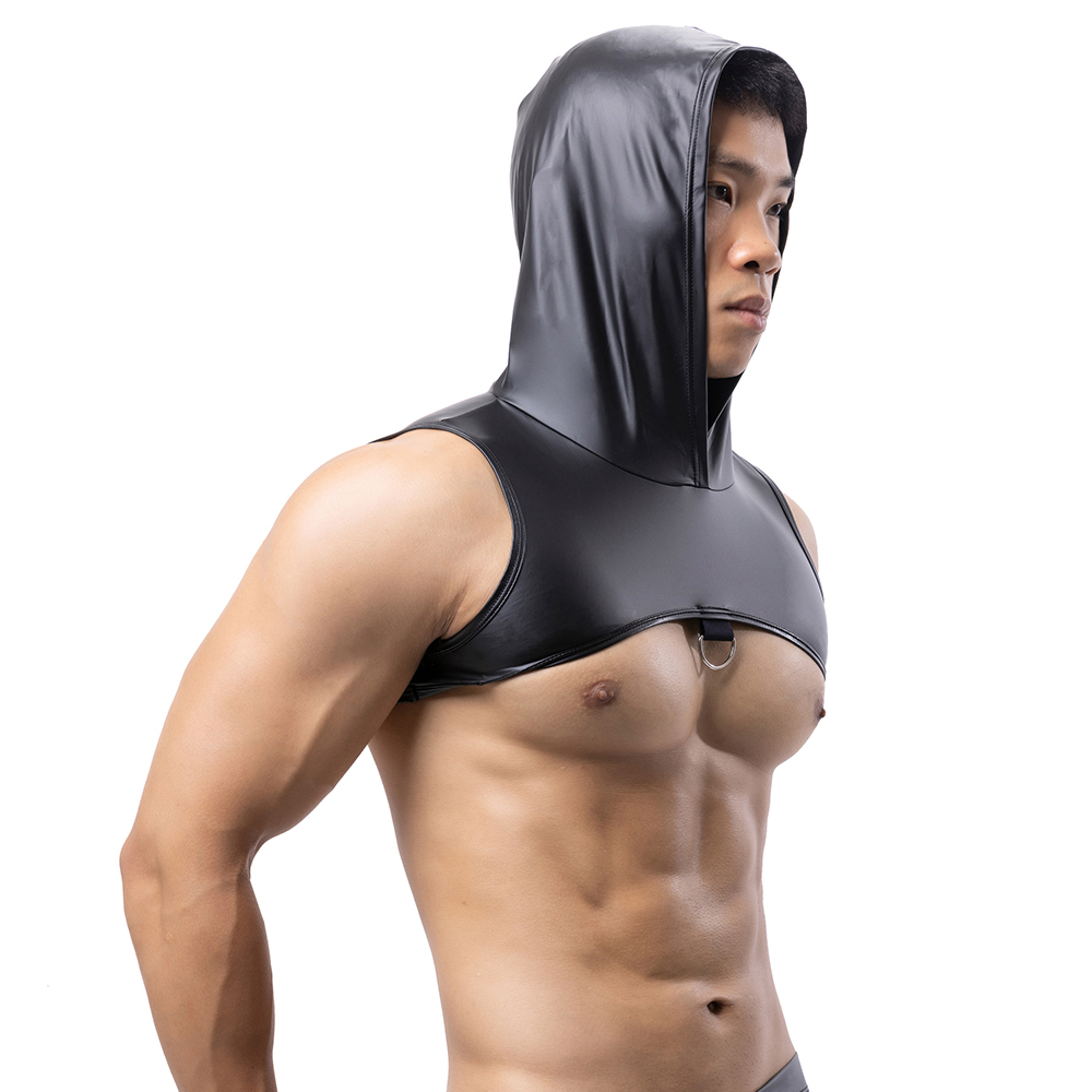 Men Faux Leather Hooded Fitnes - огляд і ціна Gymnastics Rings
