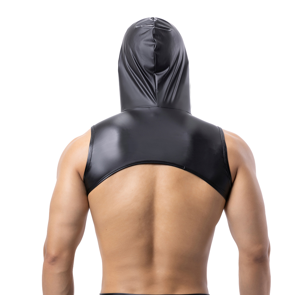 Men Faux Leather Hooded Fitnes - огляд і ціна Gymnastics Rings