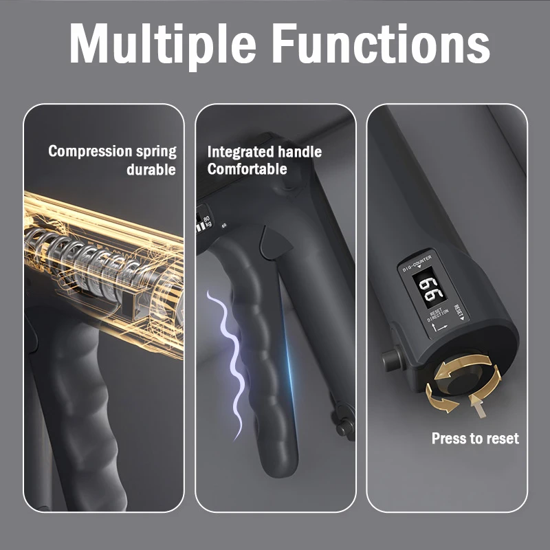 5-60kg Adjustable Hand Grip Wi - огляд і ціна Grip Strengthener Hand