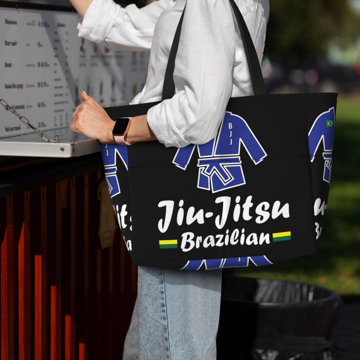 Jiu-Jitsu Beach Tote Bag Sport - огляд і ціна Yoga Fitness Jiu Jitsu
