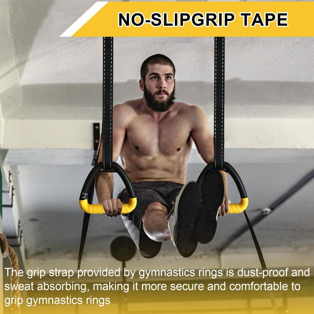 1 Pair Premium No-Punch Gymnas - огляд і ціна Gymnastics Rings